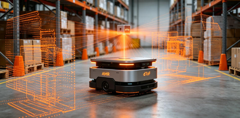 What Is a ToF Sensor? How dToF Works and Why Robots Use It