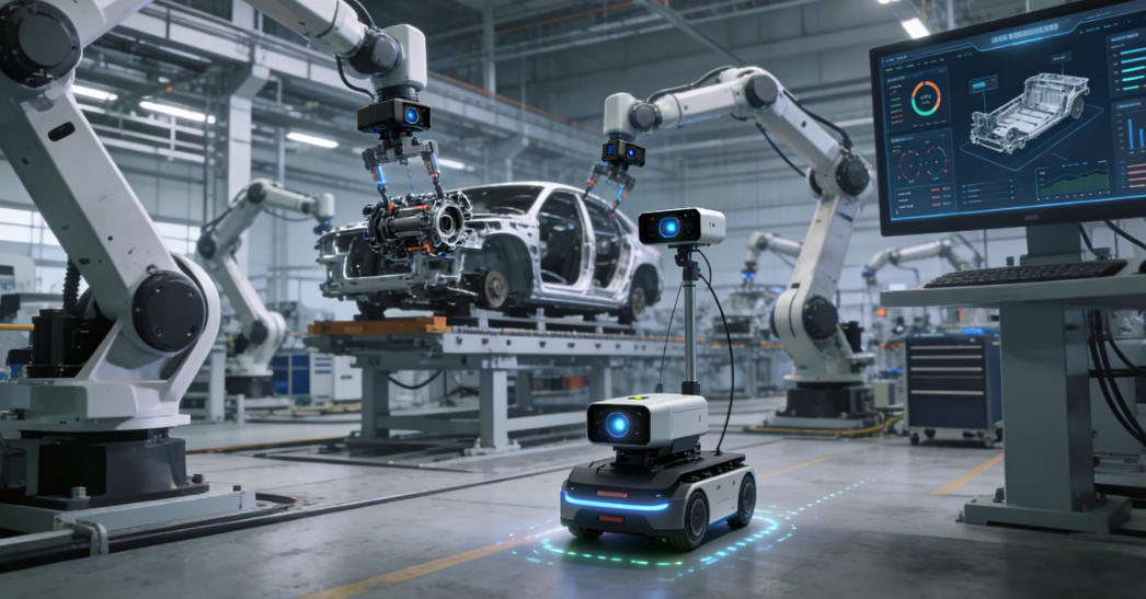 ToF Depth Cameras in Industrial Automation and 3D Vision Systems
