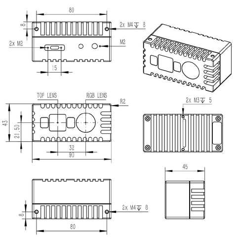 State-of-the-Art RGB-Depth Camera for Visual Tech