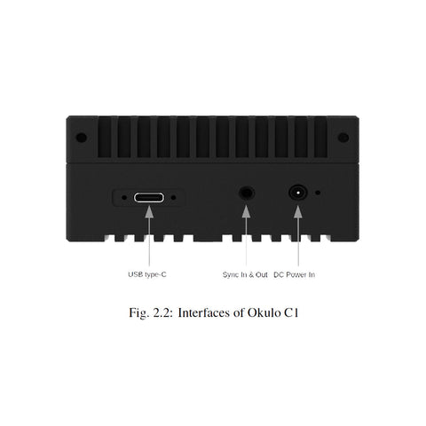 Okulo™ C1 iToF Camera for Robotics Applications