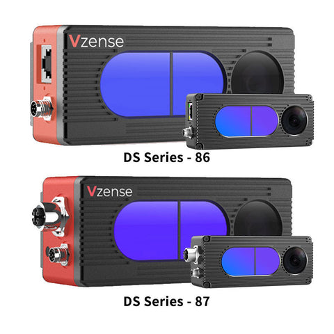 Industrial-grade Vzense DS87 ToF camera for precise 3D scanning