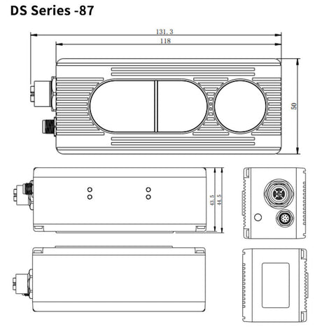 Vzense DS86 ToF camera with advanced depth sensing and measurement