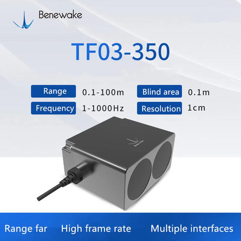 High-performance TF350 LiDAR for UAV and traffic monitoring