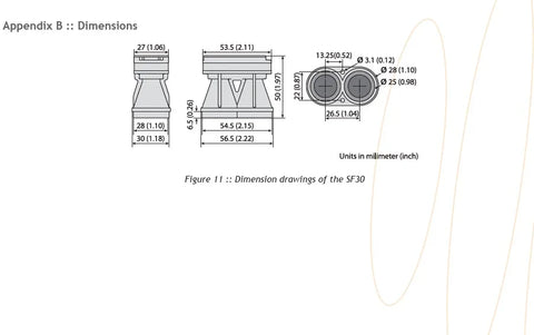 Laser ranging lidar SF30/B 50 meters TTL serial port Pixhawk  is applicable
