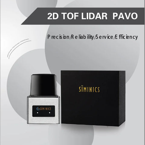 Wall floor screen interactive multi-touch robot Navigation obstacle avoidance for indoor and outdoo SIMINICS PAVO 2D TOF LiDAR