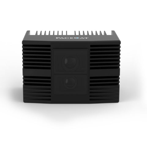 PAXECAT S300 size comparison with measurement scale, lightweight outdoor LiDAR module