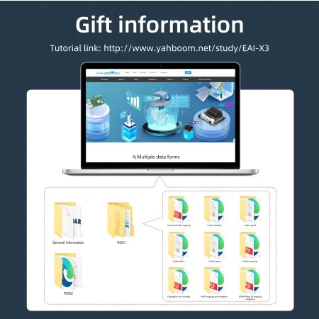 EAI YDLIDAR X3 and YDLIDAR X3 Pro  Lidar TOF 360 degree Scanning Ranging Sensor 8m for ROS Robotics support ROS1 ROS2