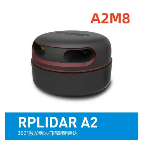 RPLIDAR A2M12 360-degree LiDAR sensor with 16kHz sampling rate