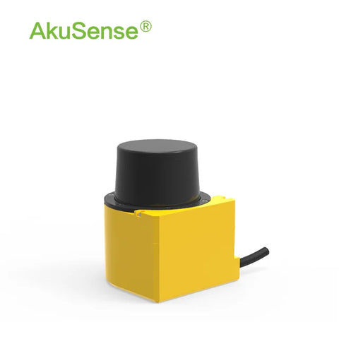 for AGV and Service Robot AkuSense 20M Lidar Scanner 300 Scanning Degree Laser Rangefinder 0.5/ 0.25 Resolution Laser lidar