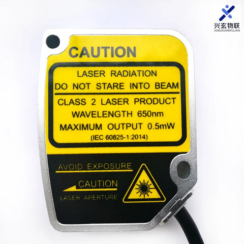 High precision 0.005mm laser displacement sensor analog 485 output Switch analog value Thickness height sensor