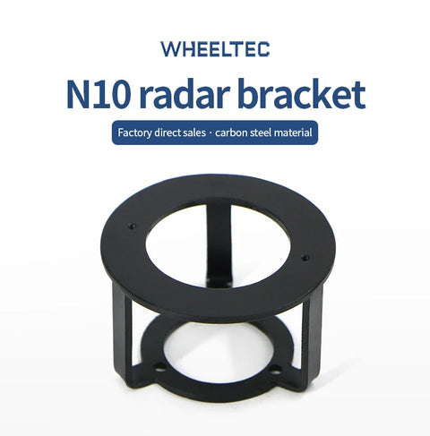 N10 and N10P lidar support bottom circular support carbon steel black spray surface