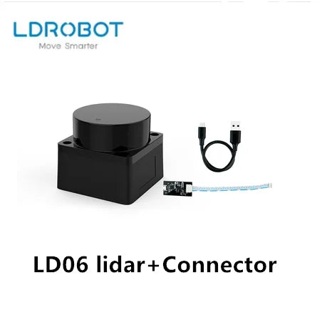 LDROBOT LD06 LD19 D300 OF laser Radar Lidar Scanner 360° Scanning D500 Lidar kit support ROS1 and ROS2 for Indoor and outdoor