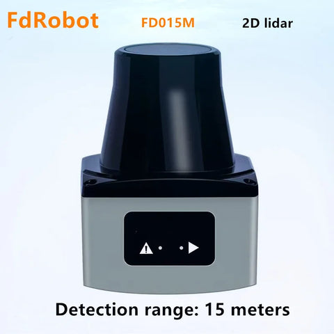 FdRobot lidar FD015M  TOF 15m industrial 2D laser ranging radar for robot obstacle avoidance Wall floor screen interaction