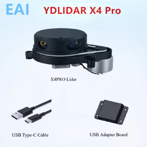 EAI YDLIDAR X4 Pro LIDAR EAI Lidar Ranging Sensor Module YDLIDAR Navigation Obstacle Avoidance Sweeper