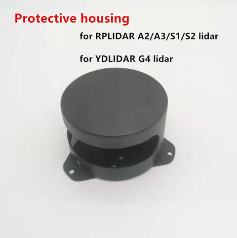 Durable metal radar cover for RPLIDAR A2, A3, S1, and S2 sensors