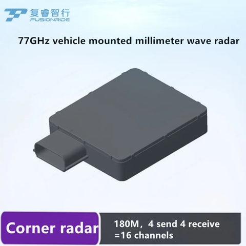 Automotive 4D blind spot radar 180 meters 77GHz vehicle mounted millimeter wave radar sensor for Automobile autonomous driving