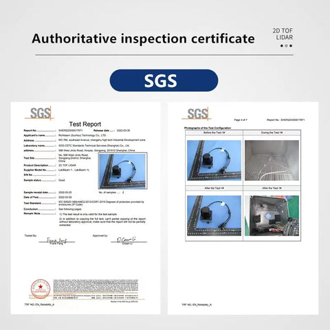 FdRobot FD025M laser radar 25m 5-30Hz Industry-grade 2D LiDAR sensor for mapping and AGV obstacle avoidance Anti glare