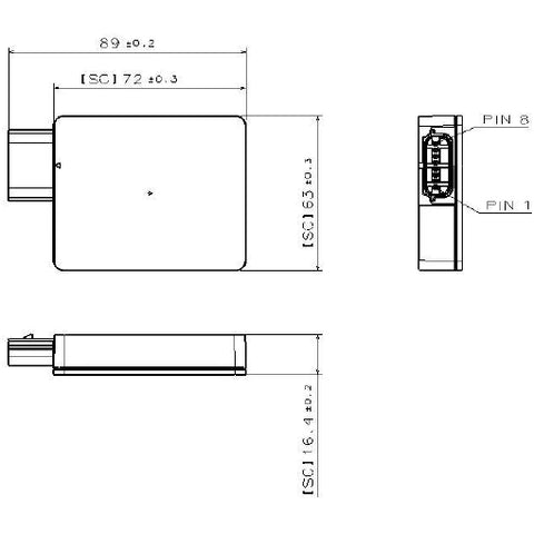 Automotive 4D blind spot radar 180 meters 77GHz vehicle mounted millimeter wave radar sensor for Automobile autonomous driving