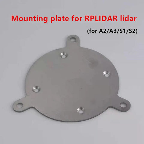 Tripod base plate for RPLIDAR A2 A3 S1 S2 sensors in interactive projects