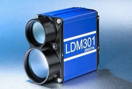 measure up to 3000m and calculate object velocities lidar RS-232, RS-422, Profibus, SSI interfaces JENOPTIK LDM301 laser sensor