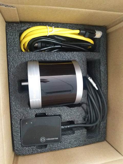 autonomous driving robots environment perception and mapping RoboSense RS-Helios-16P 3D lidar sensor16-beam miniature LiDAR