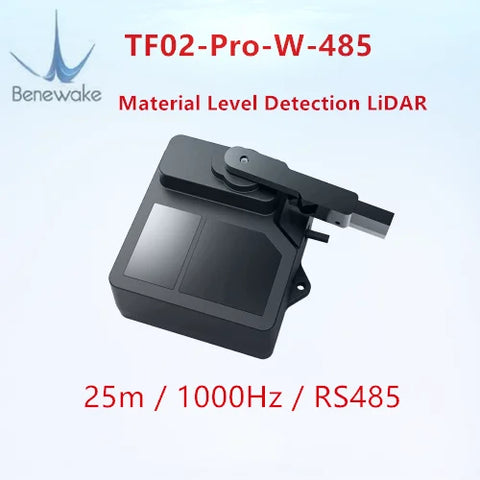 Benewake TF02-Pro-W LiDAR for industrial material level measurement