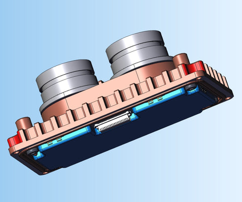 SL32 low-cost, compact SPAD-SoC LiDAR optical engine module