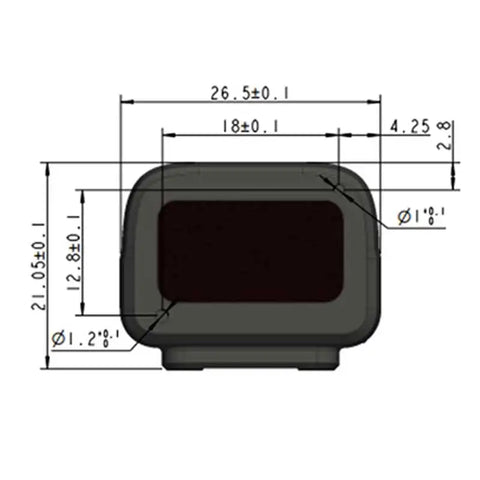 Benewake TF-NOVA Small-Sized LiDAR with 14°×1° Field of View
