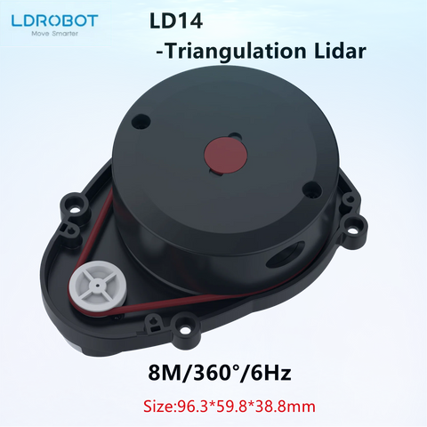LDROBOT LD14 Mini Triangulation laser radar Lidar Robot obstacle avoidance Autonomous navigation Navigation and positioning