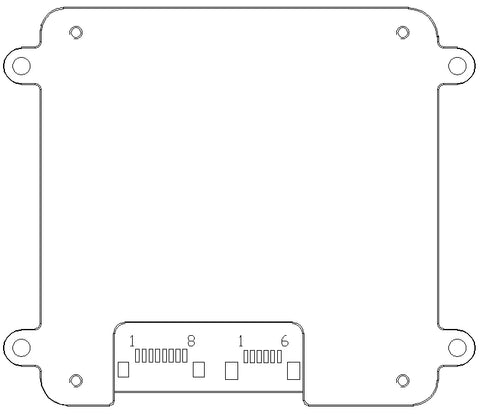 LDTR04plus speed radar Traffic speed indicator 24GHz millimeter wave radar Radar module traffic radar bayonet