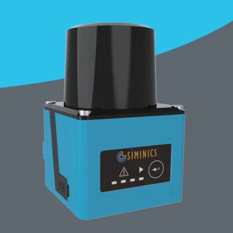 ARIES industrial AGV robot obstacle avoidance monitoring SIMINICS Lidar 5Meters 15-30HZ  2D TOF obstacle avoidance lidar