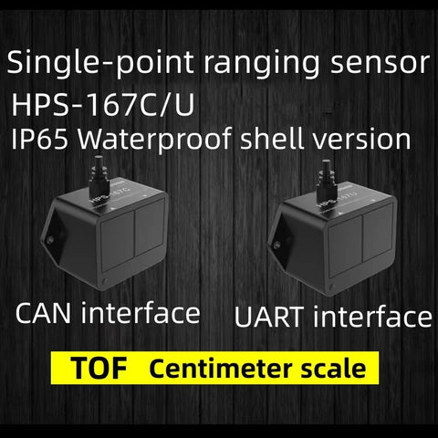 Hypersen HPS-167C HPS-167 AGV 35m lidar Laser Infrared Ranging Obstacle Avoidance ToF  Measuring Sensor Transducer