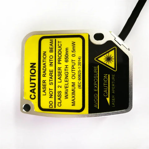 High precision 0.005mm laser displacement sensor analog 485 output Switch analog value Thickness height sensor