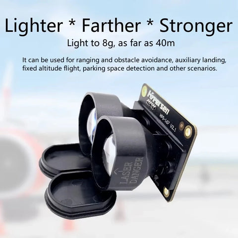 Hypersen HPS-167L 40 meters ToF laser radar real-time ranging sensor obstacle avoidance module