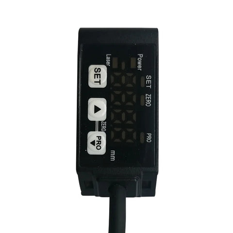 High precision switch analog laser displacement ranging sensor for measuring distance, near distance, thickness, height sensor