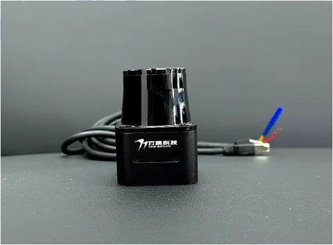 WLR-716mini 25m waterproof navigation obstacle avoidance liDAR for SR AMR outdoor high vibration, rain fog weather environment