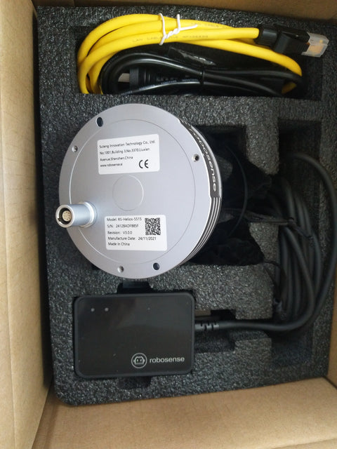 autonomous driving robots environment perception and mapping RoboSense RS-Helios-16P 3D lidar sensor16-beam miniature LiDAR