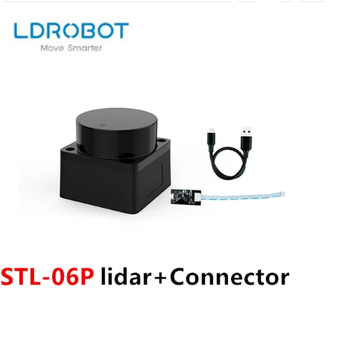 LDROBOT STL-06P lidar outdoor Light resistance 60Klx 5000Hz 12m 360° Scanning support ROS1 and ROS2  (replaces LD06 lidar)