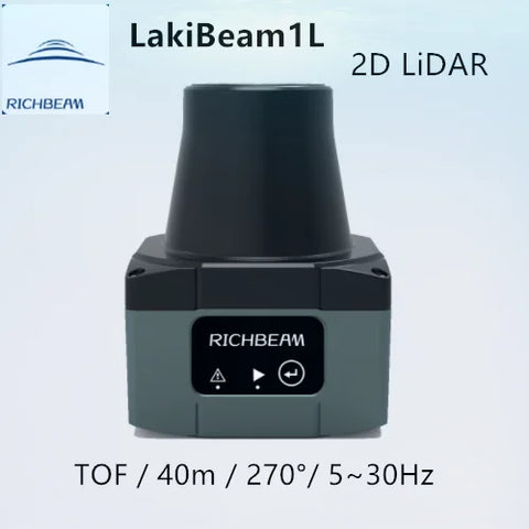 for mapping and AGV obstacle avoidance RICHBEAM  LakiBeam1L laser radar 40m 5-30Hz Industry-grade 2D LiDAR  sensor