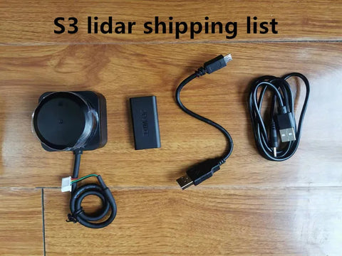 RPLIDAR S3 compact 40m LiDAR sensor with 80,000Lux ambient light immunity