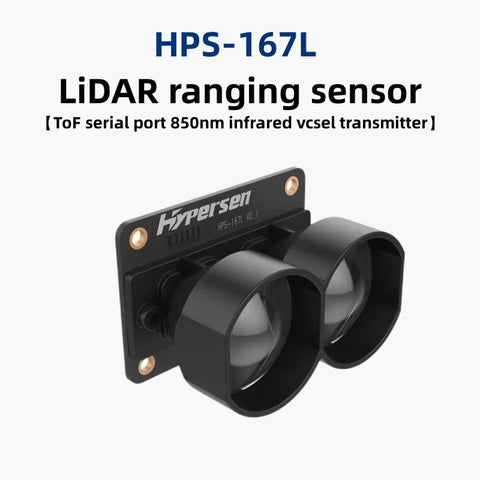 Hypersen HPS-167L 40 meters ToF laser radar real-time ranging sensor obstacle avoidance module