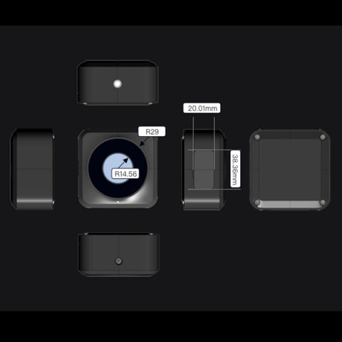 XT-M120 Series 3D ToF LiDAR Solid-State 120 Lines 20m Distance Anti-Strong Light