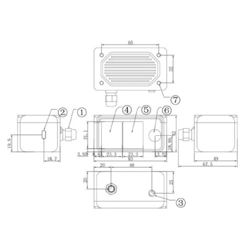 X-D500 RGB-D ToF Camera|Outdoors and Indoors Applications